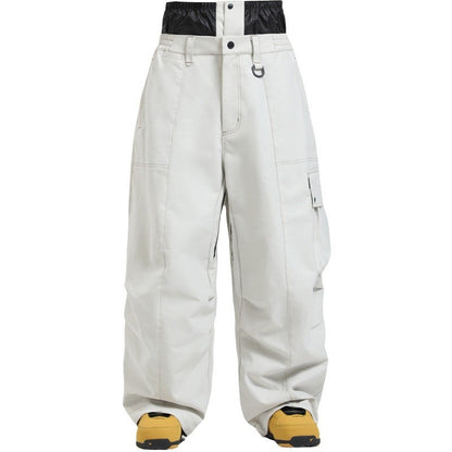 Pantalon de Ski Coupe Large et Coupe-Vent Unisexe – Hivernal Respirant
