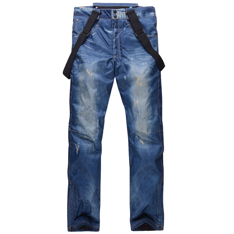 Pantalon de Neige Haute Performance pour Homme – Pantalon de Ski Hivernal Imperméable et Respirant