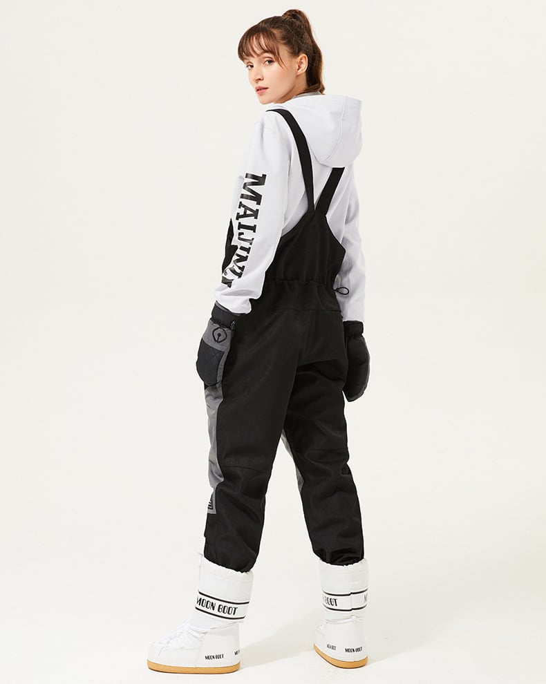 Pantalon de Ski Isolé Unisexe – Pantalon d’Hiver Résistant à l’Abrasion pour Neige