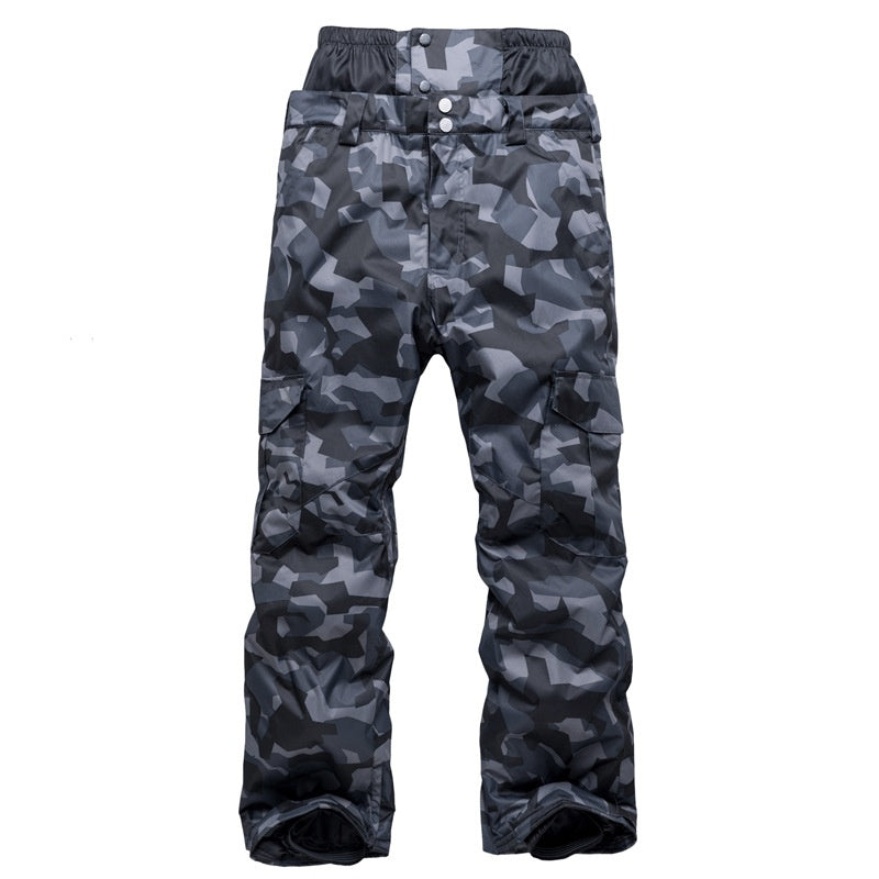 Pantalon de Ski Isolé et Respirant pour Homme – Coupe Ample Hivernale