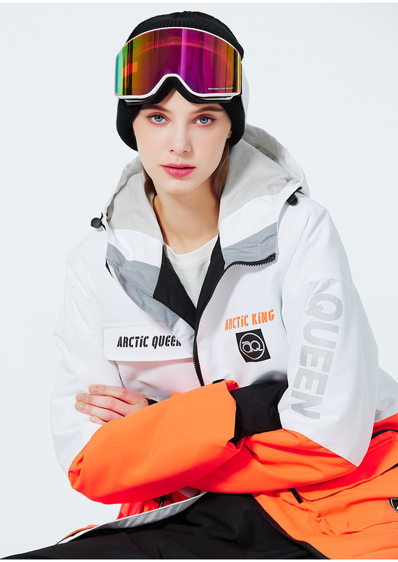 Ensemble de Ski Hivernal Unisexe – Tenue de Neige Respirante et Isolée en Deux Pièces
