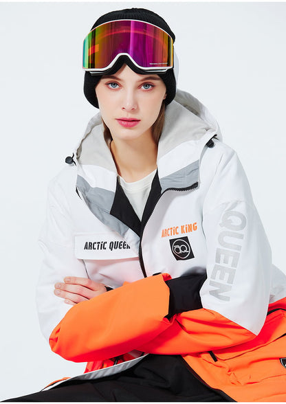 Ensemble de Ski Hivernal Unisexe – Tenue de Neige Respirante et Isolée en Deux Pièces