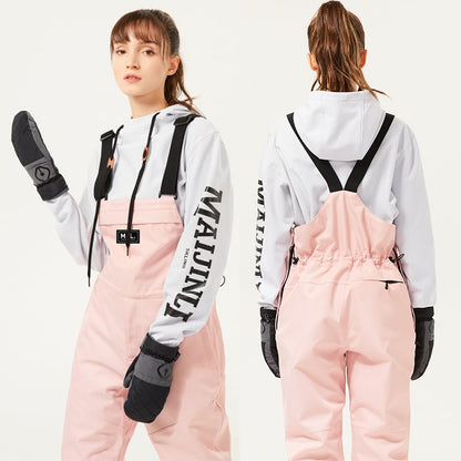 Pantalon de Ski Isolé Unisexe – Pantalon d’Hiver Résistant à l’Abrasion pour Neige