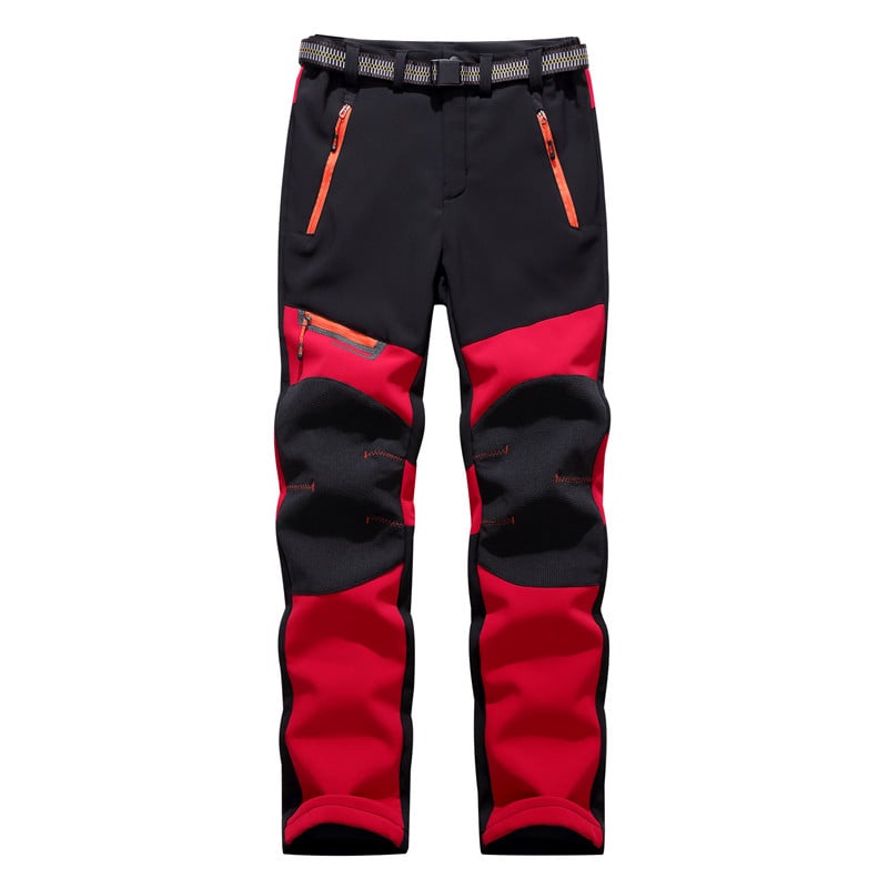 Pantalon de Ski Unisexe – Pantalon d’Hiver à Design Contrasté pour Activités sur Neige