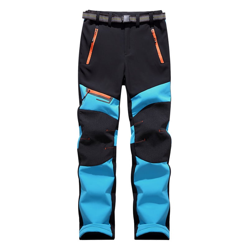 Pantalon de Ski Unisexe – Pantalon d’Hiver à Design Contrasté pour Activités sur Neige