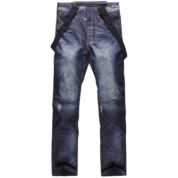 Pantalon de Neige Haute Performance pour Homme – Pantalon de Ski Hivernal Imperméable et Respirant
