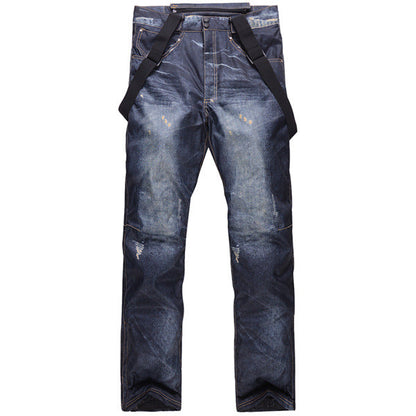 Pantalon de Neige Haute Performance pour Homme – Pantalon de Ski Hivernal Imperméable et Respirant