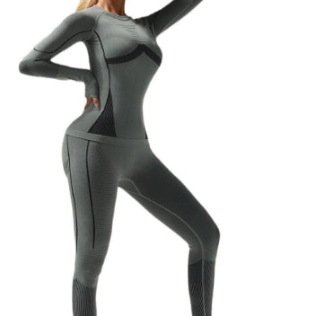 Ensemble de Ski Hivernal Deux Pièces pour Femmes – Veste et Pantalon en Tissu Extensible