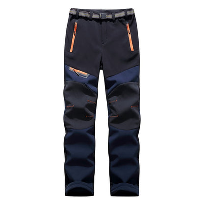 Pantalon de Ski Unisexe – Pantalon d’Hiver à Design Contrasté pour Activités sur Neige