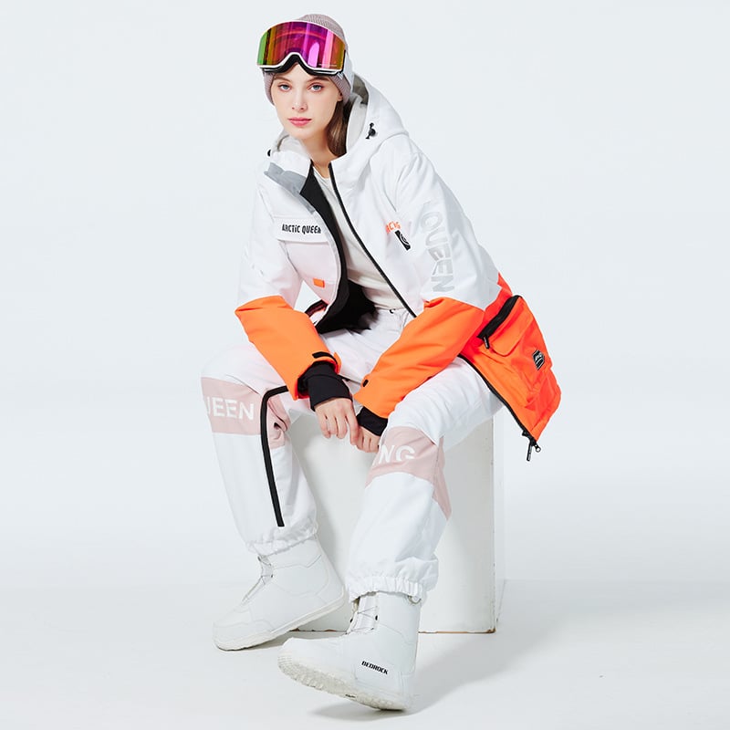 Ensemble de Ski Hivernal Unisexe – Tenue de Neige Respirante et Isolée en Deux Pièces
