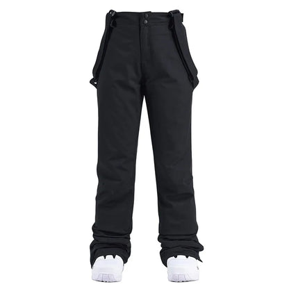 Pantalon de Snowboard Imperméable pour Homme avec Bretelles – Pantalon de Ski Hivernal Isolé