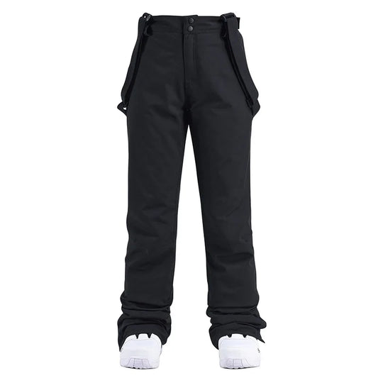 Pantalon de Snowboard Imperméable pour Homme avec Bretelles – Pantalon de Ski Hivernal Isolé