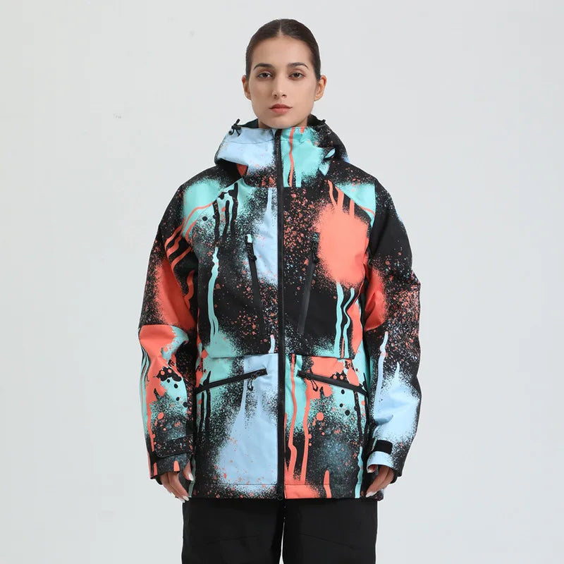 Veste de Snowboard Hivernale Unisexe – Respirante et Déperlante