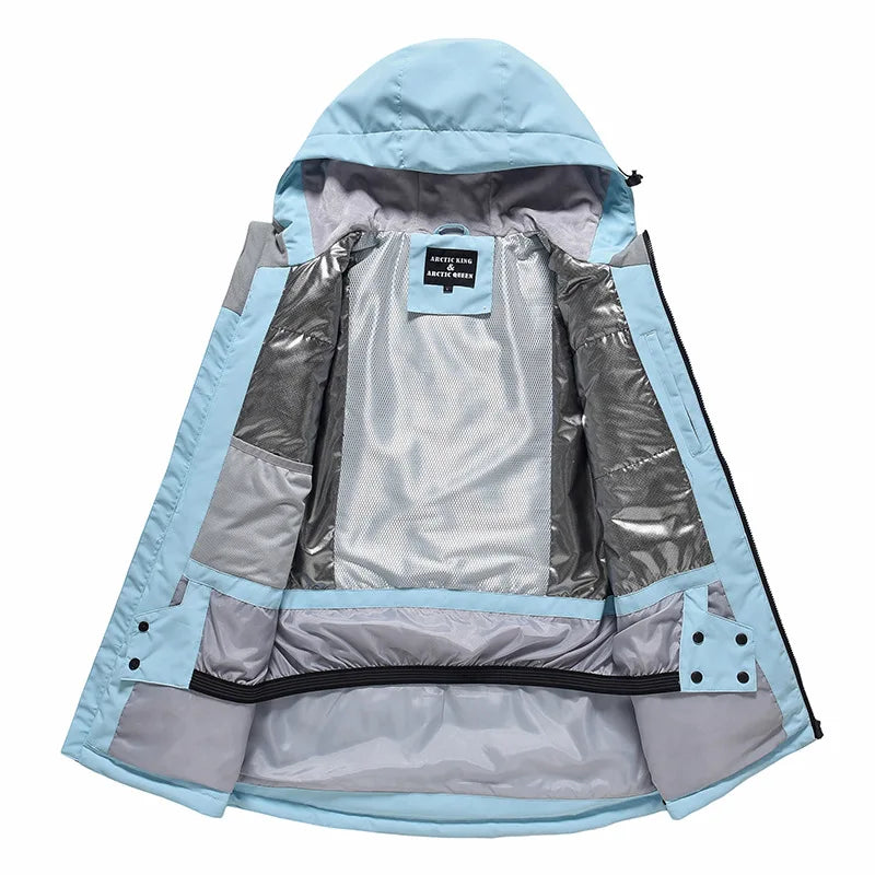Combinaison de Ski Hivernale Isolée Unisexe – Veste et Pantalon Respirants pour Snowboard