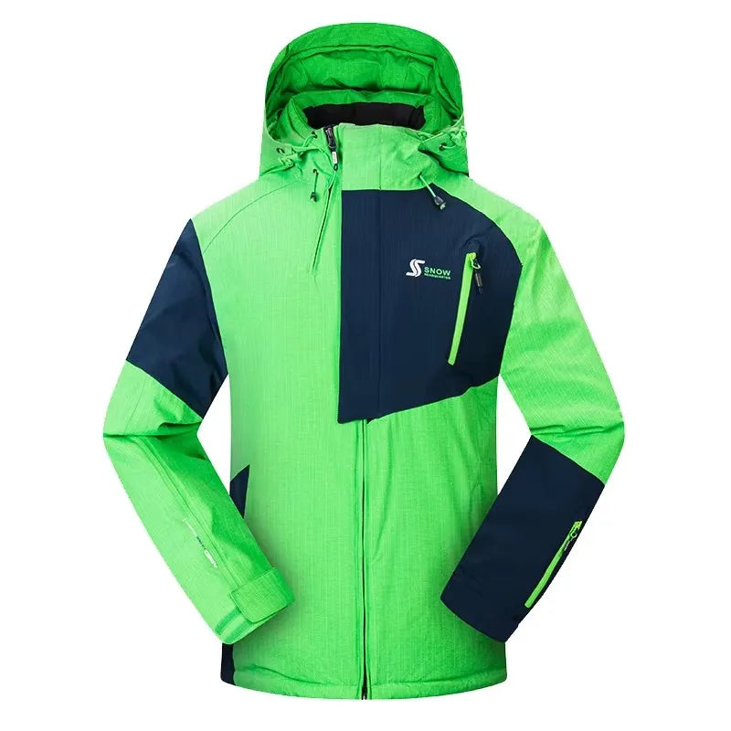 Veste de Ski Hivernale Haute Performance pour Homme – Manteau de Snowboard Imperméable et Coupe-Vent