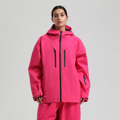 Veste de Ski Imperméable et Respirante pour Homme – Manteau d’Hiver à Capuche pour la Neige