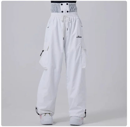 Pantalon de Ski Imperméable Ample pour Homme – Cargo Snowboard Coupe-Vent