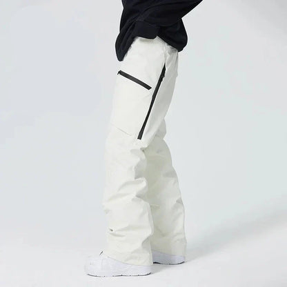Pantalon de Ski Imperméable pour Homme – Coupe-Vent Doublé Chaud Snowboard – Idéal pour l’Hiver