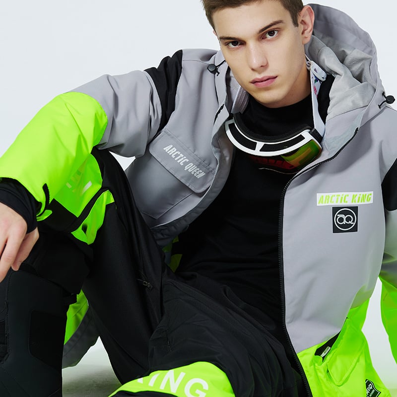 Ensemble de Ski Hivernal Unisexe – Tenue de Neige Respirante et Isolée en Deux Pièces